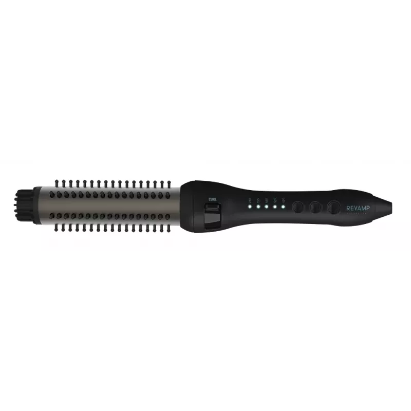 Revamp BR-1350X Progloss Volume & Wave Keramik-Hotbrush, schwarz