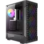 ANTEC VX-320 ARGB ATX, Micro-ATX, ITX Mid Tower Gaming-PC-Gehäuse, Schwarz (0-761345-10234-6)