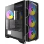 ANTEC AX-1000 ARGB Gaming E-ATX, ATX, Micro-ATX, ITX Mid Tower PC-Gehäuse, schwarz (0-761345-10240-7)