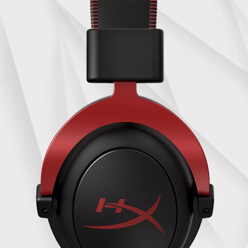 HyperX Cloud II - Gaming-Headset (Schwarz-Rot)