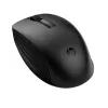 HP 650 Wireless Tastatur-Maus-Set, Full-Size (100%), kabellos, RF Wireless, Membran, Schwarz, Maus inklusive