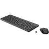 HP 330 Wireless Maus- und Tastatur-Kombination, Full-size (100%), Kabellos, RF Wireless, Schwarz, Maus inklusive