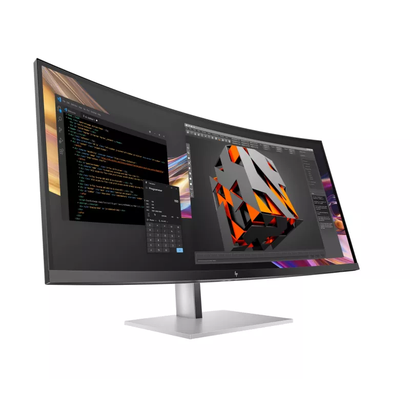 HP Series 7 Pro 37,5 Zoll WQHD+ Thunderbolt 4 Monitor – 738pu PVC-frei
