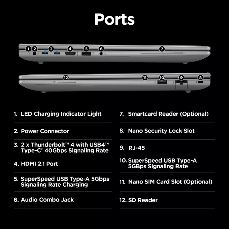 HP ZBook Power G11 A Mobile Workstation, AMD Ryzen 7 PRO 8845HS, 16 inch WUXGA, 16GB DDR5, 512GB SSD, NVIDIA RTX 1000 Ada 6GB, Windows 11 Pro