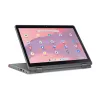Lenovo Chrome 500e 2in1 G5 M89 MediaTek Kompanio 540 Chromebook 31 cm (12,2″) Touchscreen WUXGA 8 GB LPDDR5x-SDRAM 64 GB UFS Wi-Fi 6E (802.11ax) ChromeOS Englisch Grau