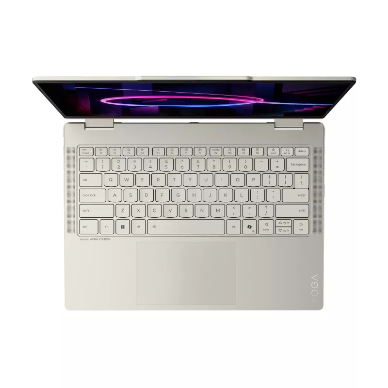 Lenovo Yoga 7 2-in-1 14IPH11 Copilot+ PC Intel Core Ultra 5 325 Hybrid (2-in-1) 35,6 cm (14 Zoll) Touchscreen WUXGA 16 GB LPDDR5x-SDRAM 512 GB SSD Wi-Fi 7 (802.11be) Windows 11 Home Deutsch Seashell