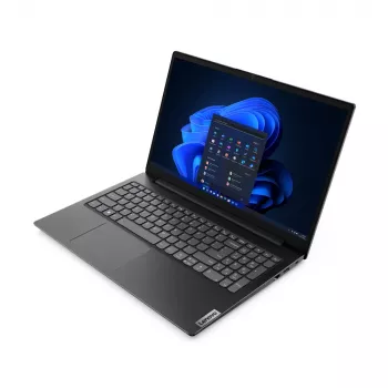 Lenovo V15 G4 ABP AMD Ryzen™ 7 5825U Laptop 39,6 cm (15,6 Zoll) Full HD 8 GB DDR4-SDRAM 256 GB SSD Wi-Fi 6 (802.11ax) Windows 11 Pro German Schwarz