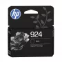 HP 924 Schwarz Original Tintenpatrone, Standardreichweite, Schwarz, 1 Stk., 500 Seiten, 400 Seiten, Einzelpackung
