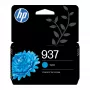 HP 937 Cyan Original Tintenpatrone, Standardreichweite, Cyan, 1 Stk., 800 Seiten, Einzelpackung