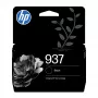 HP 937 Schwarz Original Tintenpatrone, Standardreichweite, Schwarz, 1 Stk., 1250 Seiten, Einzelpackung