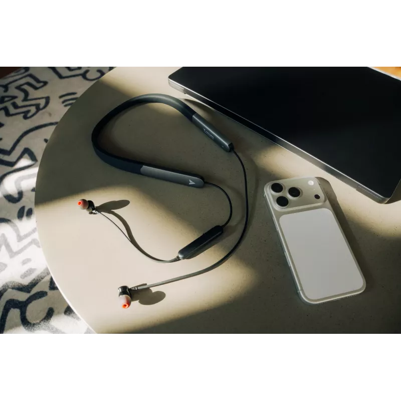 Verbatim TruSound Pro Neckband-Kopfhörer Schwarz, Kabellos, Musik/Alltag, 20 - 20000 Hz, 74 g, Headset, Schwarz
