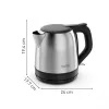 Tefal Subito Mini KO5S2DE0 Wasserkocher 1 L 2400 W Schwarz, Edelstahl