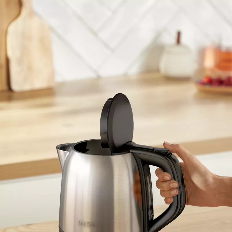 Tefal Subito Mini KO5S2DE0 Wasserkocher 1 L 2400 W Schwarz, Edelstahl