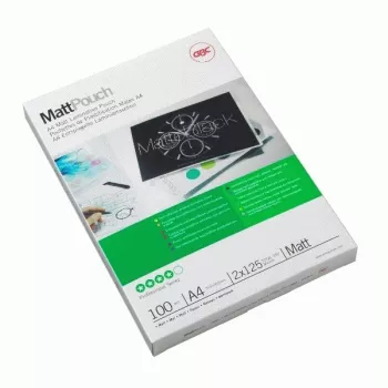GBC Laminierfolie A4 Matt 100 Micron, Matt, A4, 216 mm, 0,2 mm, 303 mm, 100 Stk.