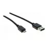 Hypertec 532456-HY USB-Kabel USB 2.0 2 m USB A Micro-USB A Schwarz