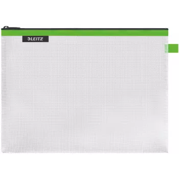 Leitz Travel Pouch wasserabweisend WOW Large, Unisex, Zubehörtasche, Large, Reißverschluss, wasserabweisend, Grün