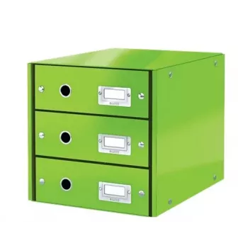 Leitz Click & Store WOW Schubladenschrank (3 Schubladen), Karton, 286 mm, 282 mm, 358 mm, 2,21 kg