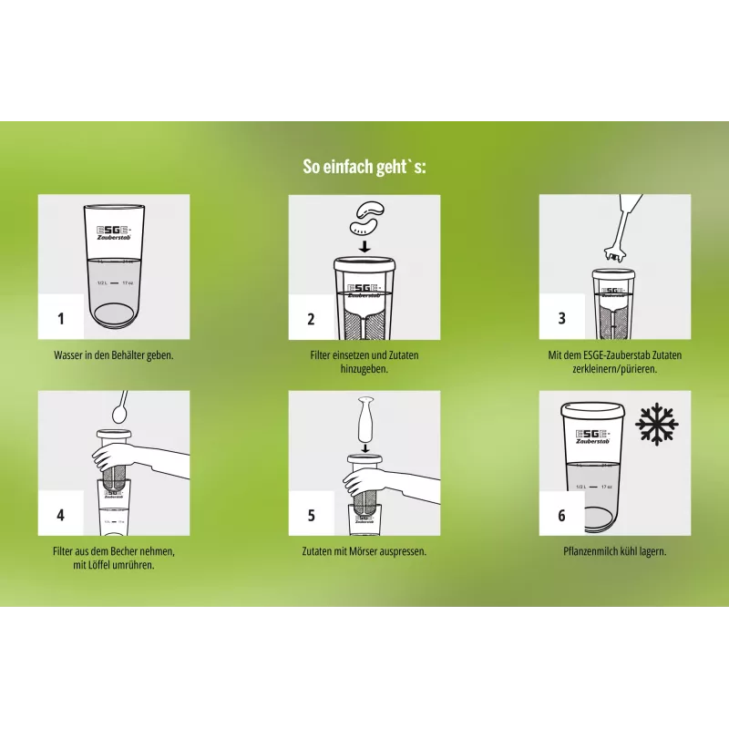 ESGE Zauberstab Magic Fusion 7500 Stabmixer