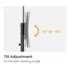 Equip Economy TV-Trolley 55 Zoll - 100 Zoll, 2,54 m (100 Zoll), 100 x 100 mm, 800 x 600 mm, -10 - 5°, Kunststoff, Edelstahl, Schwarz