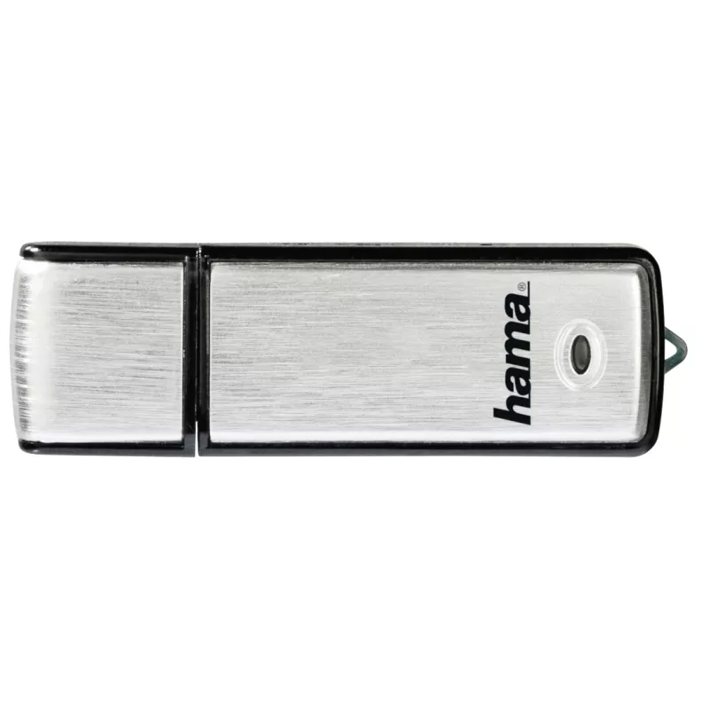 Hama Fancy USB-Flash-Laufwerk 64 GB 2.0 Schwarz, Silber