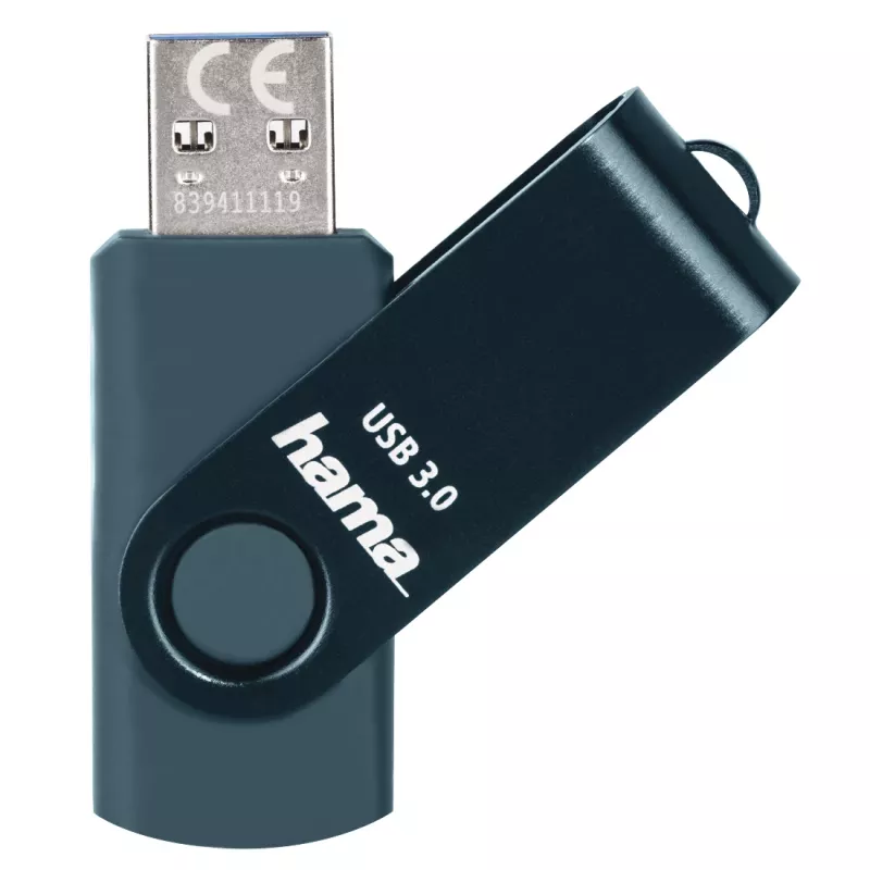 Hama Rotate USB-Stick 64 GB USB Typ-A 3.2 Gen 1 (3.1 Gen 1) Blau