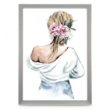 Hama Lilly Einzelbilderrahmen Silber