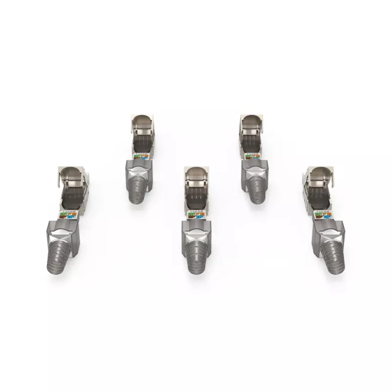 Hama 00200793 Drahtverbinder RJ45 Grau