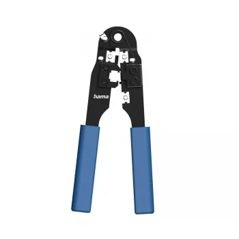 Hama 00200794 Kabelcrimper Crimpwerkzeug Schwarz, Blau