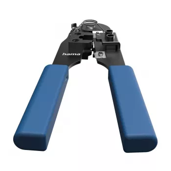 Hama 00200794 Kabelcrimper Crimpwerkzeug Schwarz, Blau