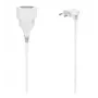 Hama 00223265 Stromverlängerung 3 m 1 AC-Steckdose(n) Innenbereich Weiß