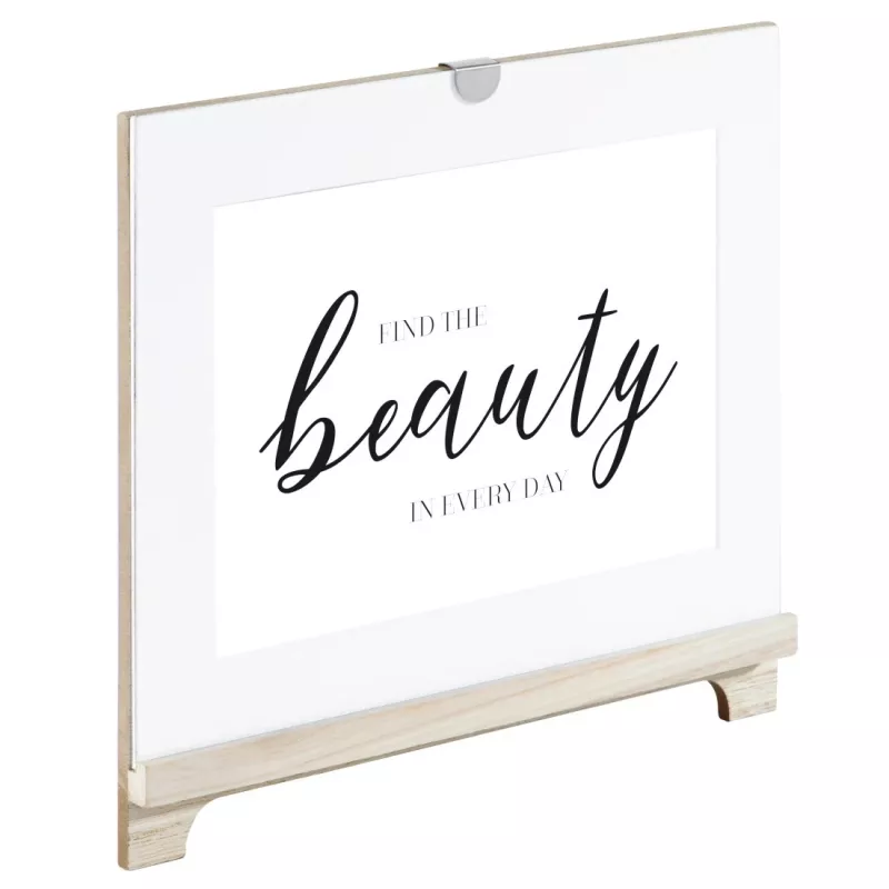Hama Beauty Einzelbilderrahmen Transparent, Weiß