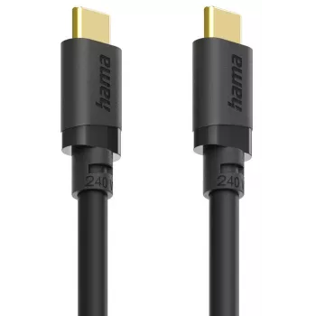 Hama 00202009 USB-Kabel USB 3.2 Gen 1 (3.1 Gen 1) 1,5 m USB C 5 Gbit/s 240 W Schwarz