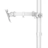 Hama 00220902 Monitorhalterung / Standfuß 88,9 cm (35 Zoll) Schreibtisch Weiß