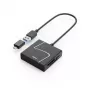 Hama 00200148 Kartenleser USB 3.2 Gen 1 (3.1 Gen 1) Typ-A/Typ-C Schwarz