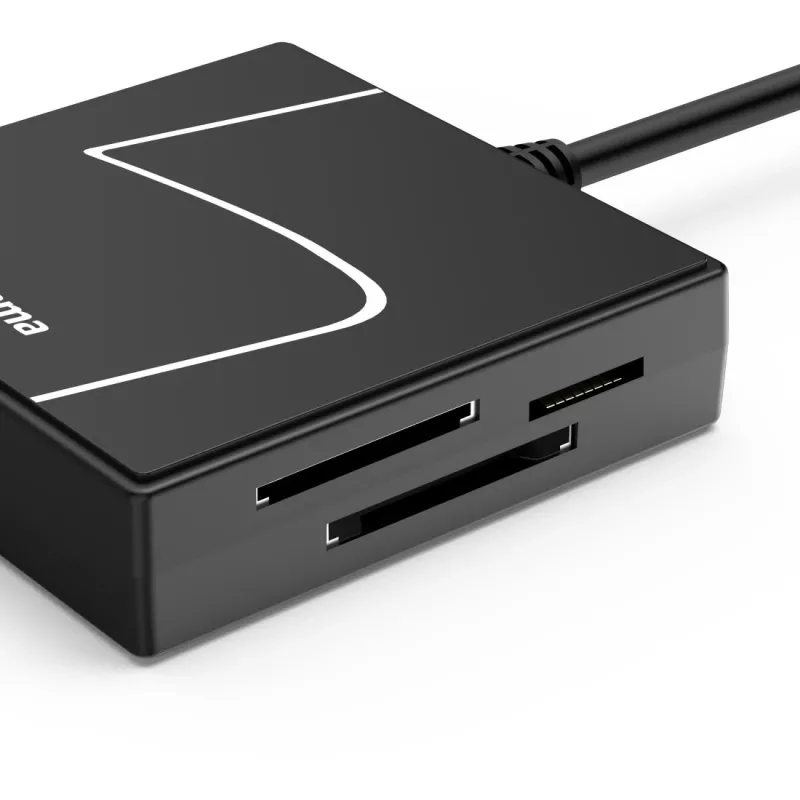 Hama 00200148 Kartenleser USB 3.2 Gen 1 (3.1 Gen 1) Typ-A/Typ-C Schwarz