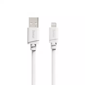 Hama 00201800 Lightning-Kabel 1 m Weiß
