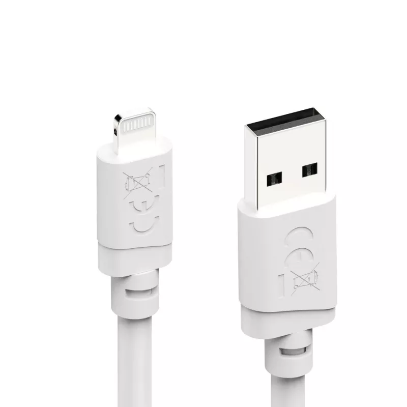 Hama 00201800 Lightning-Kabel 1 m Weiß