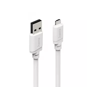 Hama 00201801 Lightning-Kabel 2 m Weiß