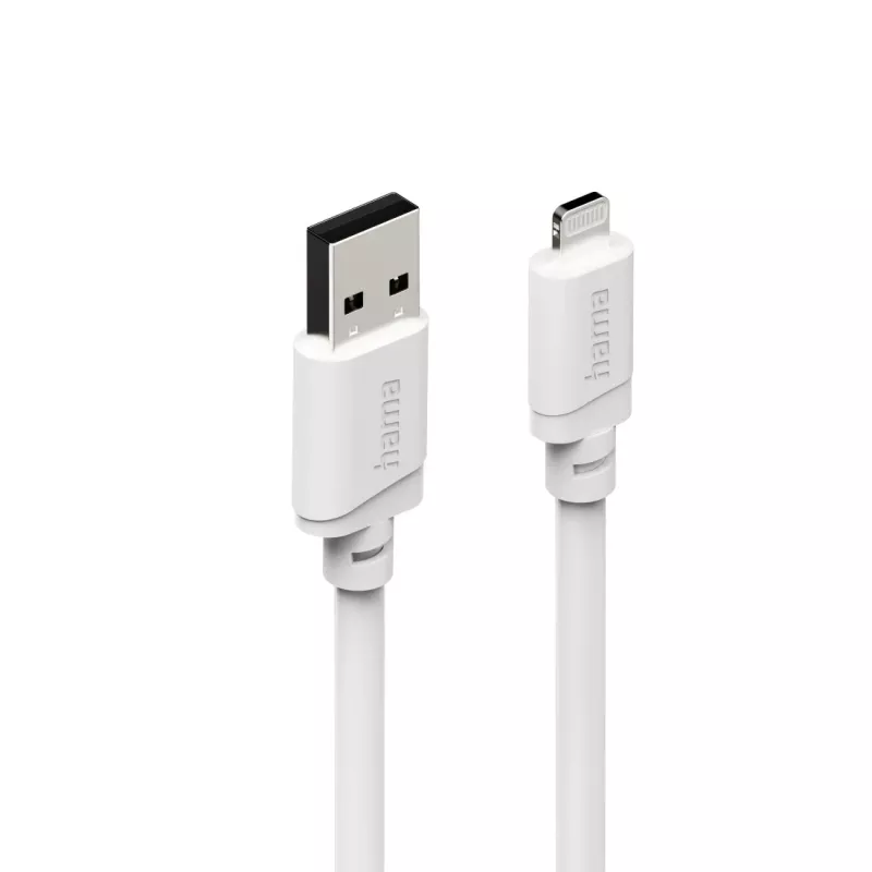 Hama 00201801 Lightning-Kabel 2 m Weiß