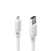 Hama 00201801 Lightning-Kabel 2 m Weiß