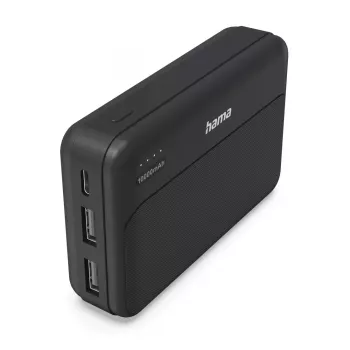 Hama Pocket 10 Lithium-Polymer (LiPo) 10000 mAh Schwarz