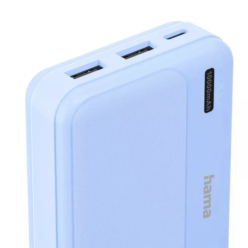 Hama Pocket 10 Lithium-Polymer (LiPo) 10000 mAh Blau