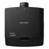 Sharp V731U Standard-Throw-Projektor 7300 ANSI Lumen 3LCD WUXGA (1920x1200) 3D Schwarz