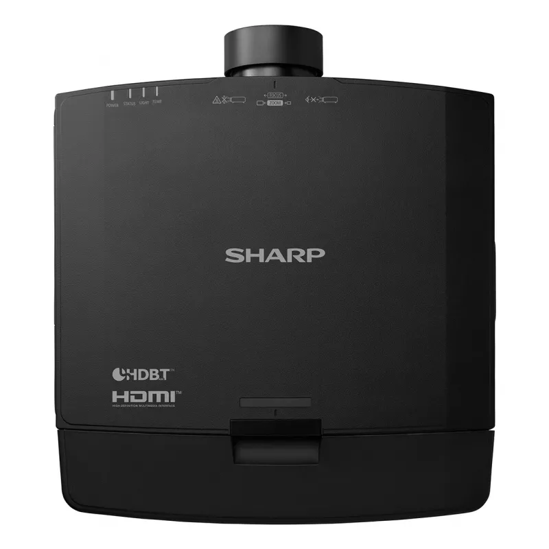 Sharp V731U Standard-Throw-Projektor 7300 ANSI Lumen 3LCD WUXGA (1920x1200) 3D Schwarz