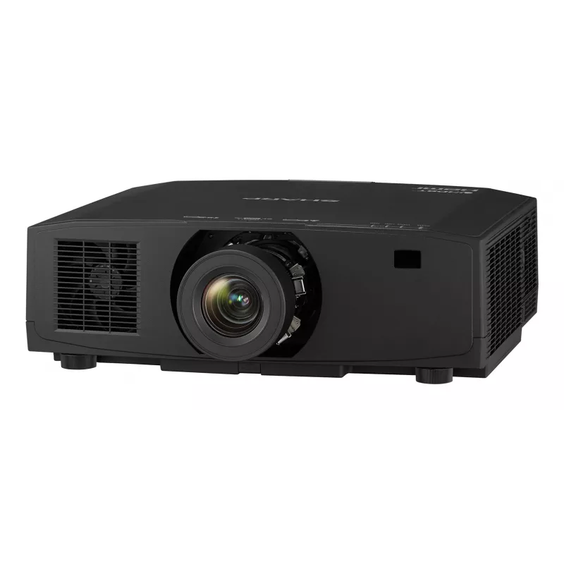 Sharp V731U Standard-Throw-Projektor 7300 ANSI Lumen 3LCD WUXGA (1920x1200) 3D Schwarz