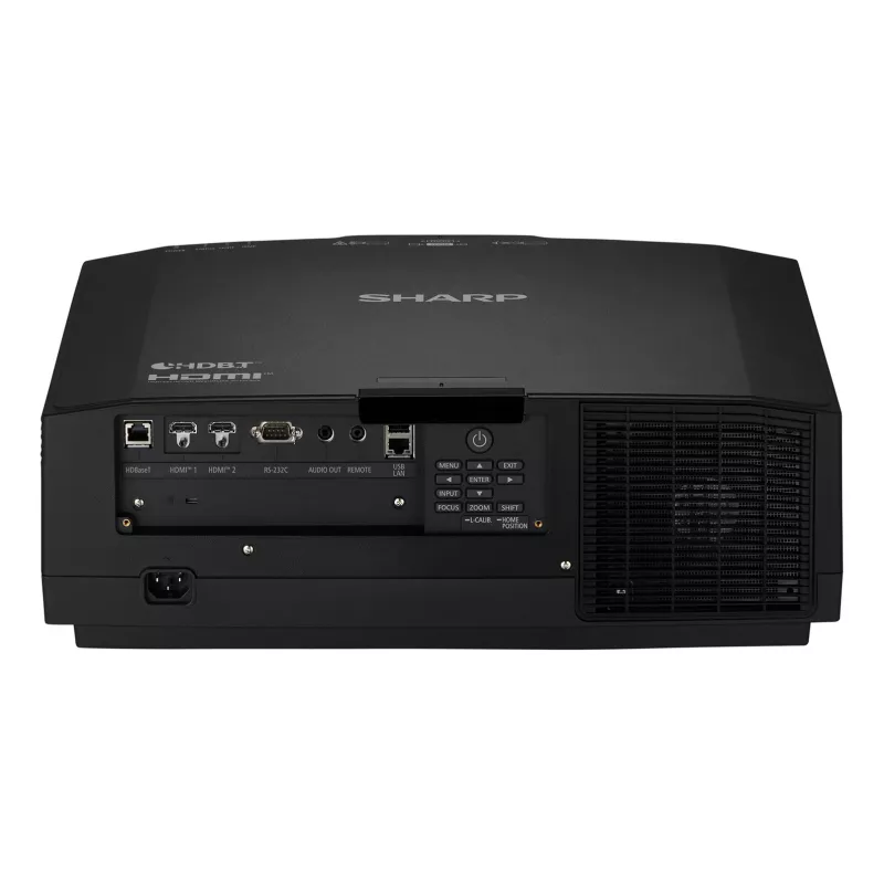 Sharp V731U Standard-Throw-Projektor 7300 ANSI Lumen 3LCD WUXGA (1920x1200) 3D Schwarz