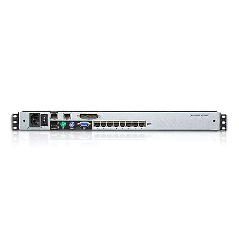 ATEN KL1508AiN 8-Port Dual-Rail LCD KVM-over-IP Rack-Konsole