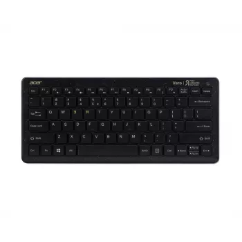 Acer Chrome Combo-Set, Tastatur, Maus enthalten, Universal, RF Wireless, QWERTY, Schwarz
