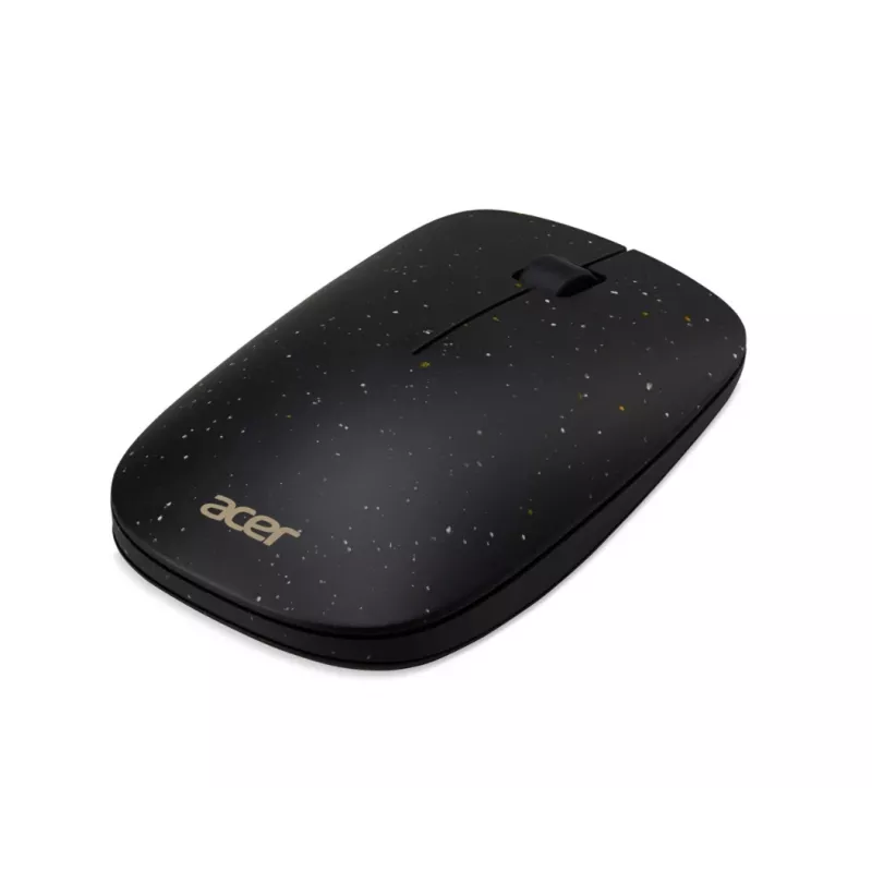 Acer Chrome Combo-Set, Tastatur, Maus enthalten, Universal, RF Wireless, QWERTY, Schwarz