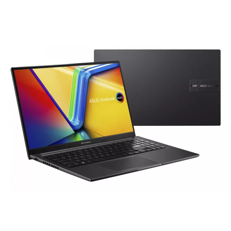 ASUS Vivobook 15 OLED M1505YA-L1394W AMD Ryzen™ 7 7730U Laptop 39,6 cm (15,6 Zoll) Full HD 16 GB DDR4-SDRAM 512 GB SSD Wi-Fi 6E (802.11ax) Windows 11 Home Schwarz